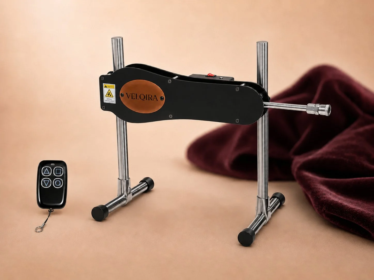 Velqira COVE premium sex machine with 25mm steel frame